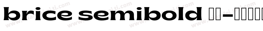 brice semibold 下载字体转换